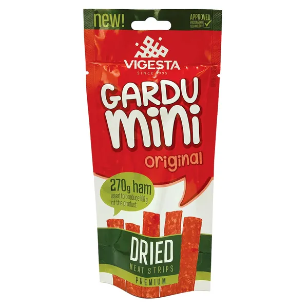 Vytintos mėsos lazdelės GARDUMINI ORIGINAL VIGESTA, a. r., 70 g