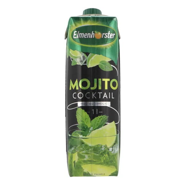 Citrinų ir žaliųjų citrinų sulčių gėrimas ELMENHORSTER MOJITO, 1 l