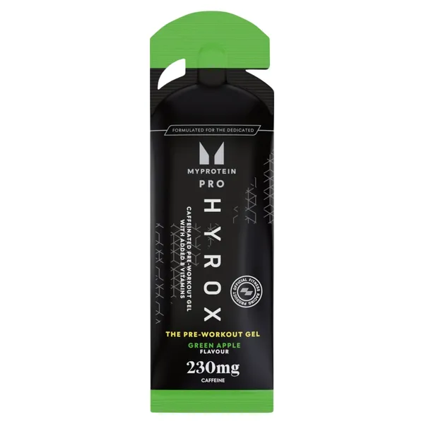 Žalių obuolių skonio gelis prieš treniruotę su saldikliu MYPROTEIN, 48 g
