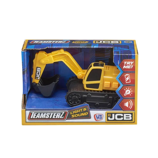 Žaislinis sunkvežimis su šviesomis ir garsais JCB, 1417129