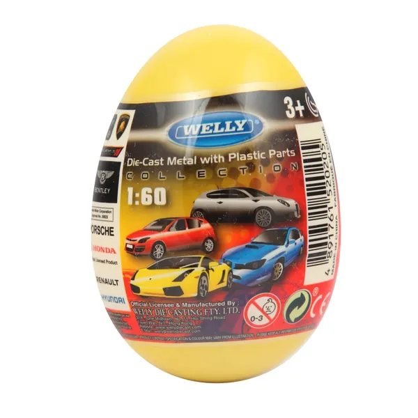 Žaislinis automodelis WELLY 1:60, spalva ir dizainas gali skirtis