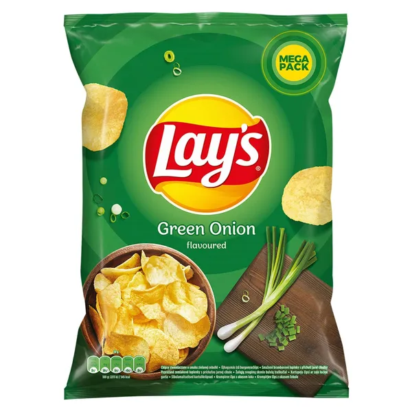 Kartupeļu čipsi Lay's ar zaļo lociņu g. 200g