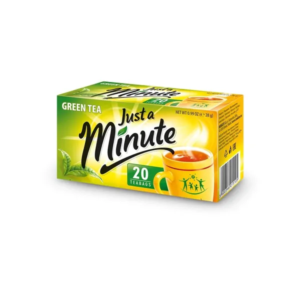 Zaļā tēja Just a Minute 20x1,4g