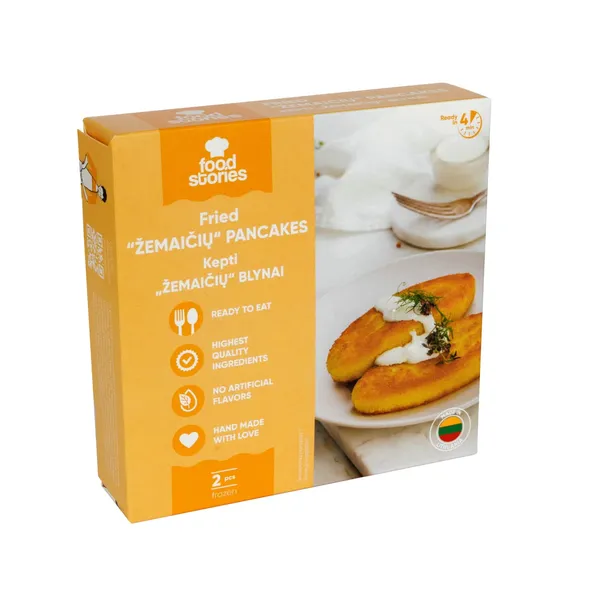 ŽEMAIČIŲ blynai su mėsos įdaru DONE COOKIN, 260 g