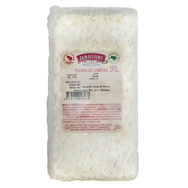 Varškė, 9%, biri, 1 kg (M)