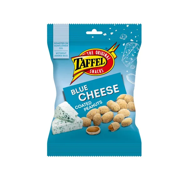 Žemės riešutai su mėlynuoju sūriu TAFFEL, 140 g