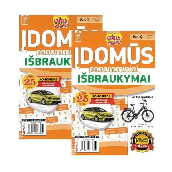 Žurnalas OHO MAXI! Įdomūs Panoraminiai Išbraukymai