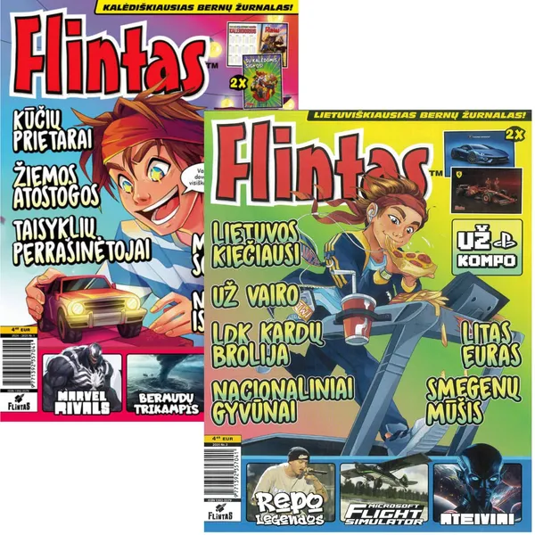 Žurnalas FLINTAS, 1 vnt.