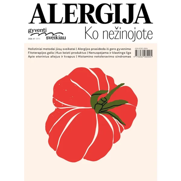 Žurnalas GYVENTI SVEIKIAU, 1 vnt.
