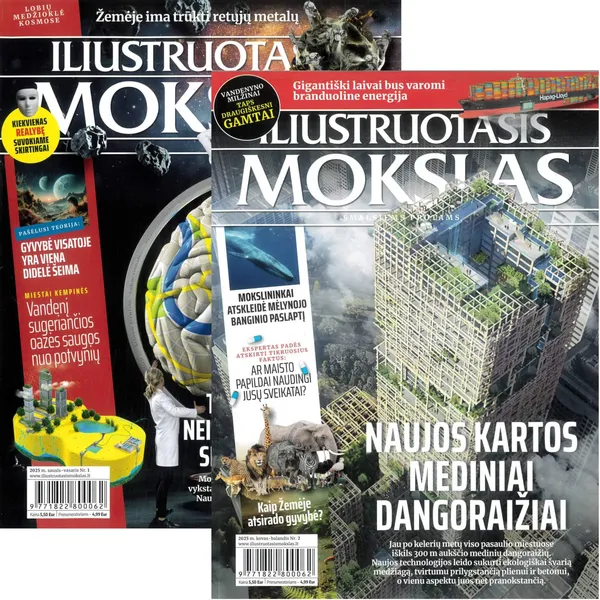 Žurnalas ILIUSTRUOTAS MOKSLAS ŽURNALAS, 1 vnt.