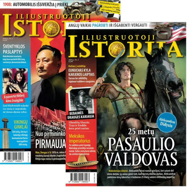 Žurnalas ILIUSTRUOTOJI ISTORIJA Nr. 1 2020 m.