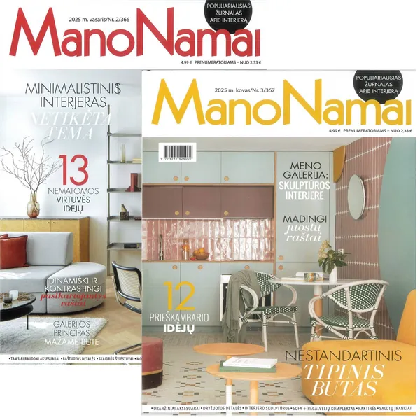 Žurnalas MANO NAMAI, 1 vnt.