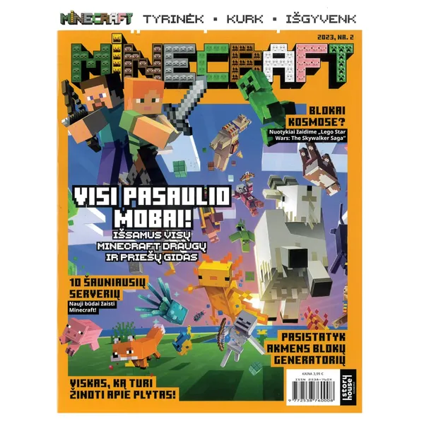 Žurnalas.MINECRAFT (LIET. K.), 1 vnt.