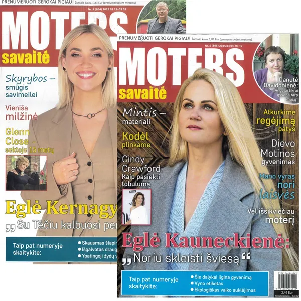 Žurnalas MOTERS SAVAITĖ, 1 vnt.