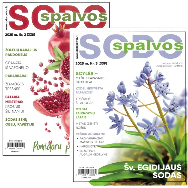 Žurnalas SODO SPALVOS, 1 vnt.