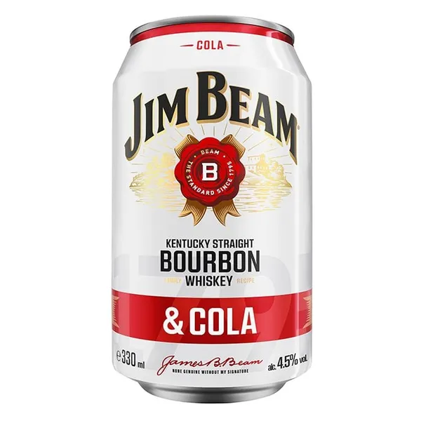 Alk.kokt. Jim Beam&Cola 4.5%