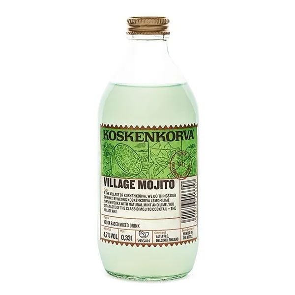 Alk.kokt. Koskenkorva Village Mojito4.7% st.