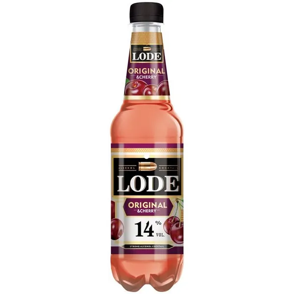 Alk.kokt. Lode Ķiršu 14% PET