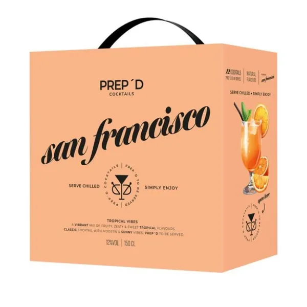 Alk.kokt. Prep'd San Francisco 12%