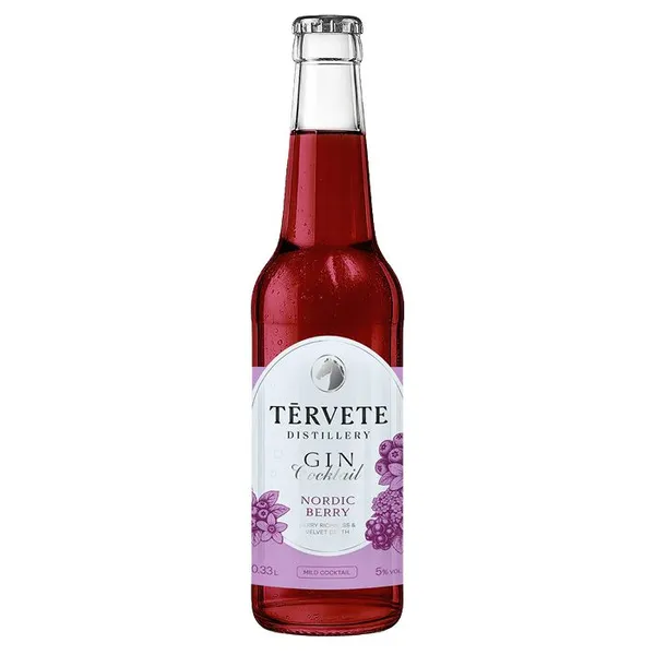 Alk.kokt. Tērvete Gin & Nordic berry 5%