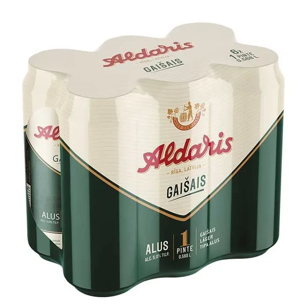 Alus Aldaris Gaišais pinte 5% skārd.