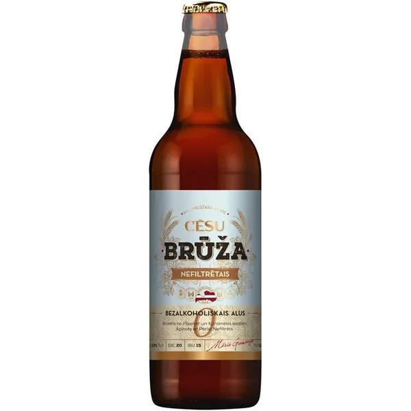 Alus Brūža Nefiltrētais b/a 0.5%
