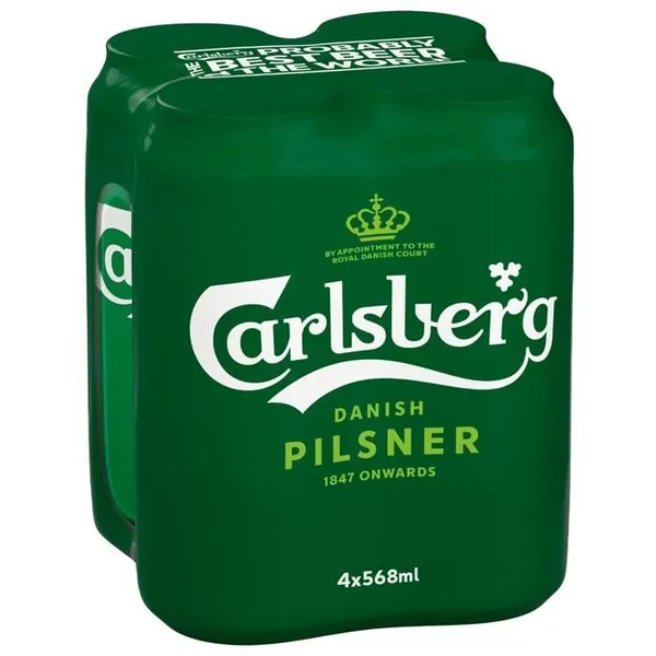 Alus Carlsberg Četrpaka skārd. 5% 4x