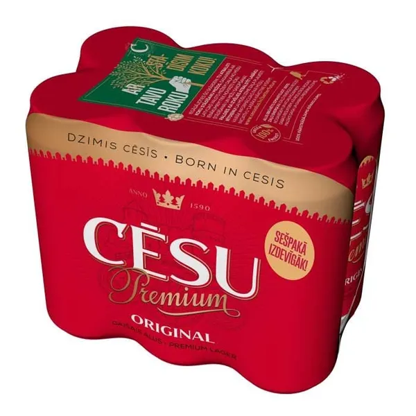 Alus Cēsu Premium 5% skārd.