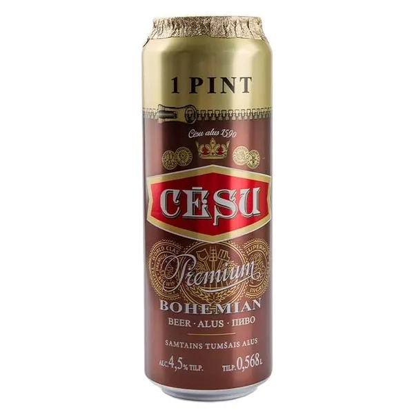 Alus Cēsu Premium Bohem 4.5% skārd.