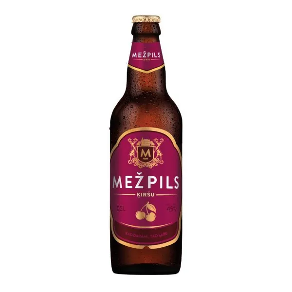 Alus Mežpils ar ķiršu garšu 4,5% 0,5l