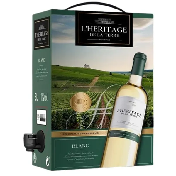 Baltv. L'Heritage De La Terre Vin Blanc 11%