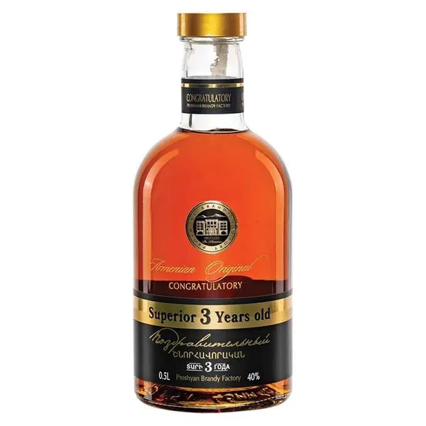Brendijs Armenian Original Superior 3YO 40%