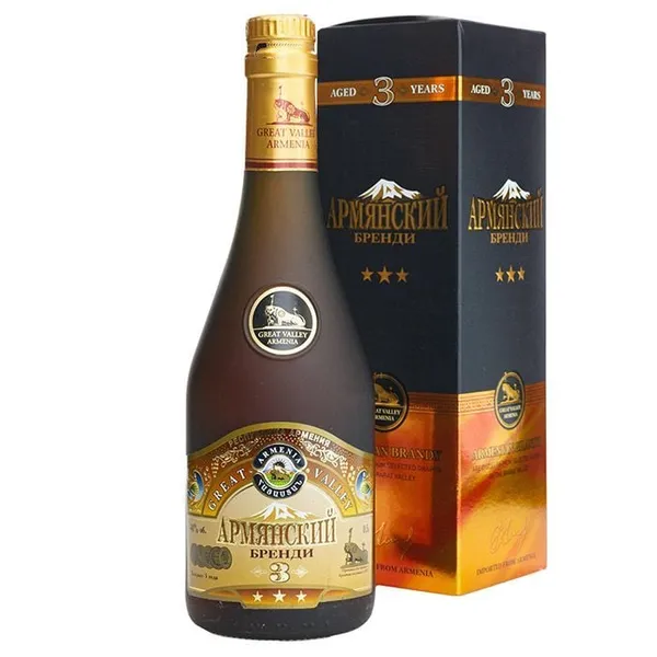 Brendijs Armjanskij 3 zv. 40% kastē