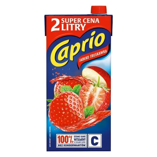 Dzēriens Caprio Ābolu/Zemeņu