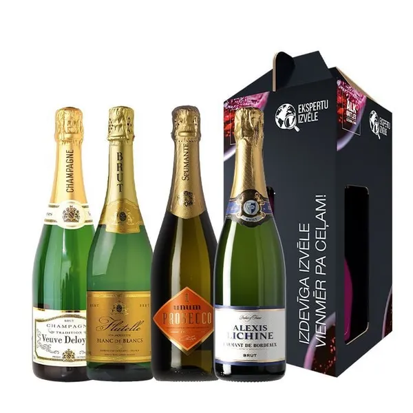 Dzirkstošo vīnu komplekts 4gb