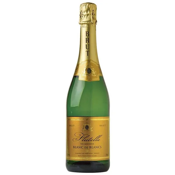 Dzirkst.vīns Flutelle Blanc de Blancs 11.5%