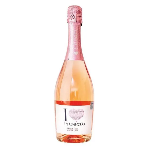 Dzirkst.vīns I Heart Prosecco Rose 11%