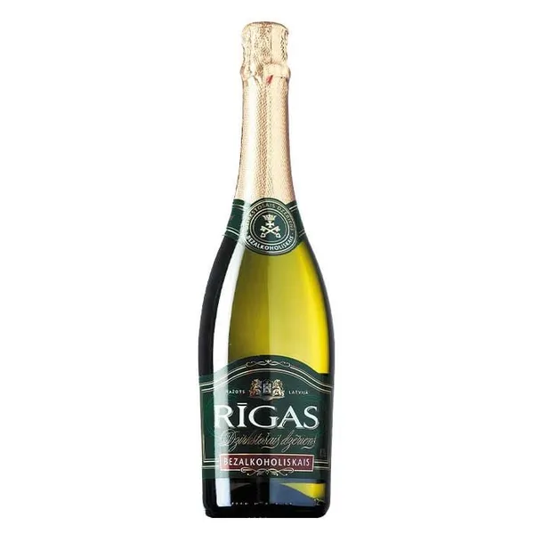 Dzirkst.vīns Rīgas Šampanietis B/a 0%