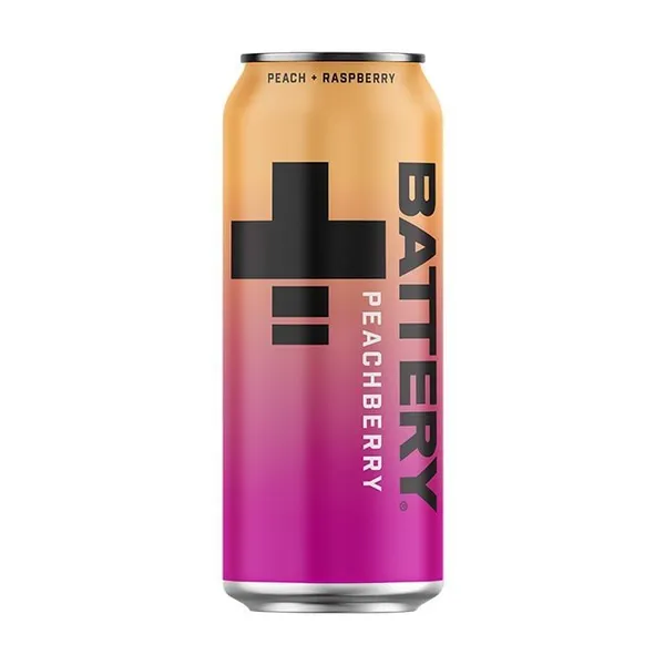 Enerģijas dzēr. Battery Persiks-avene