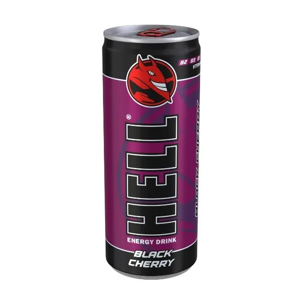 Enerģijas dzēr. Hell Black Cherry