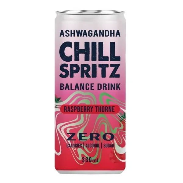 Gāzēts dzēr. Chill Spritz Ar aveņu g.