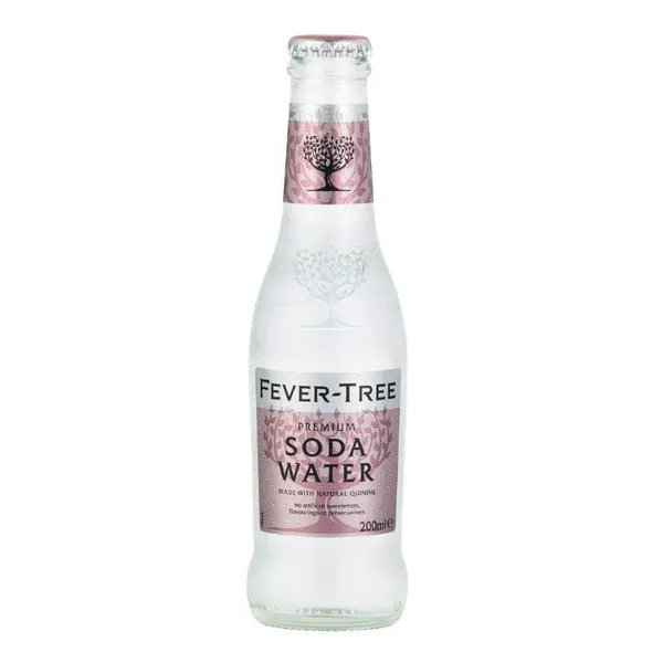 Gāzēts dzēr. Fever Tree Soda Water