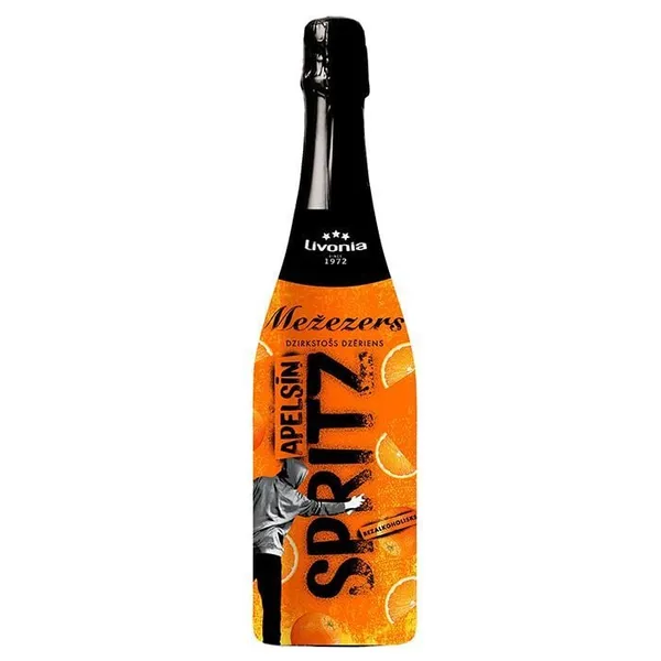 Gāzēts dzēr. Mežezers Spritz apelsīns