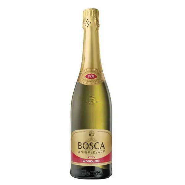 Gāz.vīnu satur.dz. Bosca Gold B/a 0%