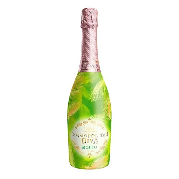Gāz.vīnu satur.dz. Cosmo Diva Mojito 5.5%