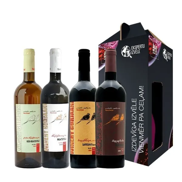 Gruzijas vīnu komplekts 4gb