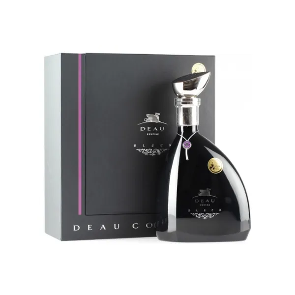 Konjaks DEAU Black white Gift box 40%