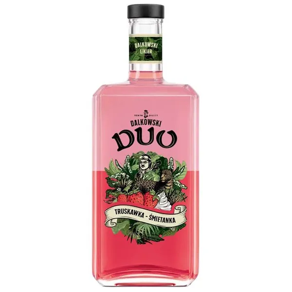 Liķieris Dalkowski ar Zemeņu - krējuma garšu 15% 0.5l