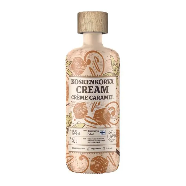Liķieris KOSKENKORVA Cream Caramel 15% 0,5L