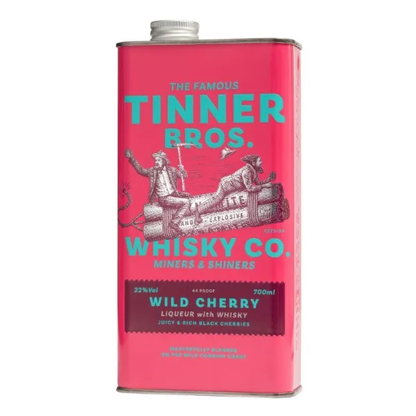 Liķieris Tinner Bros Viskija Wild Cherry 22%